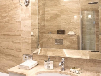 Đá Vân Gỗ Loạn Ốp Phòng Tắm