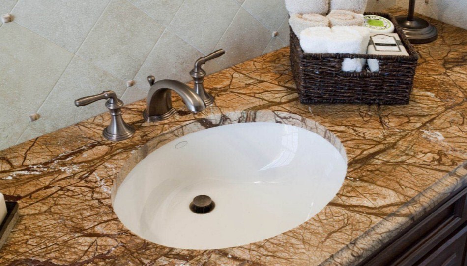 Bàn Lavabo Đá Forest Marble