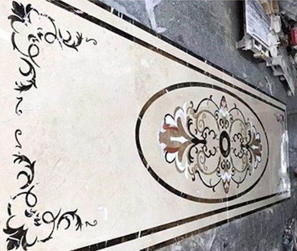 Đá Hoa Văn Chữ Nhật 02